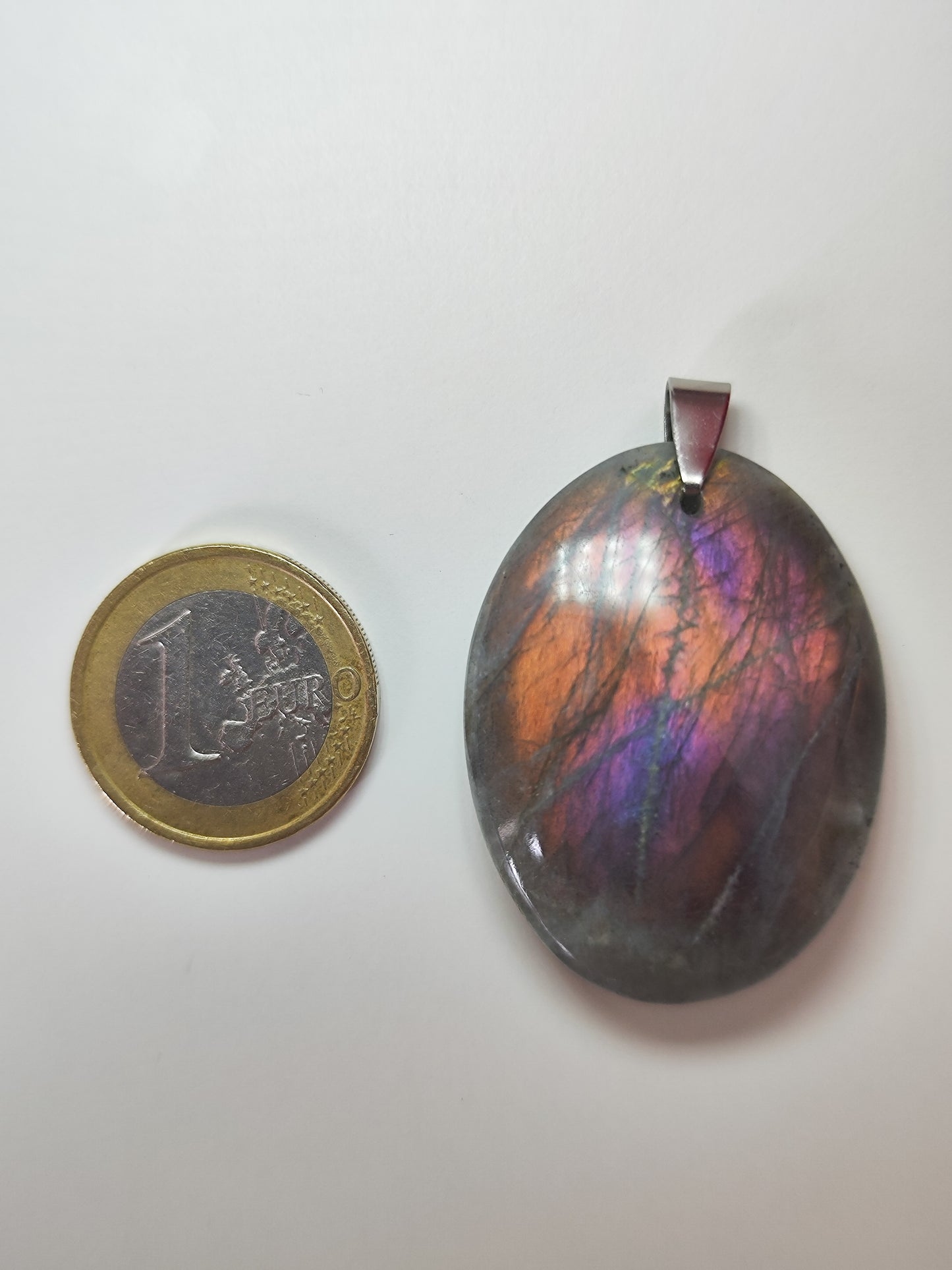 Pendentif Labradorite violette