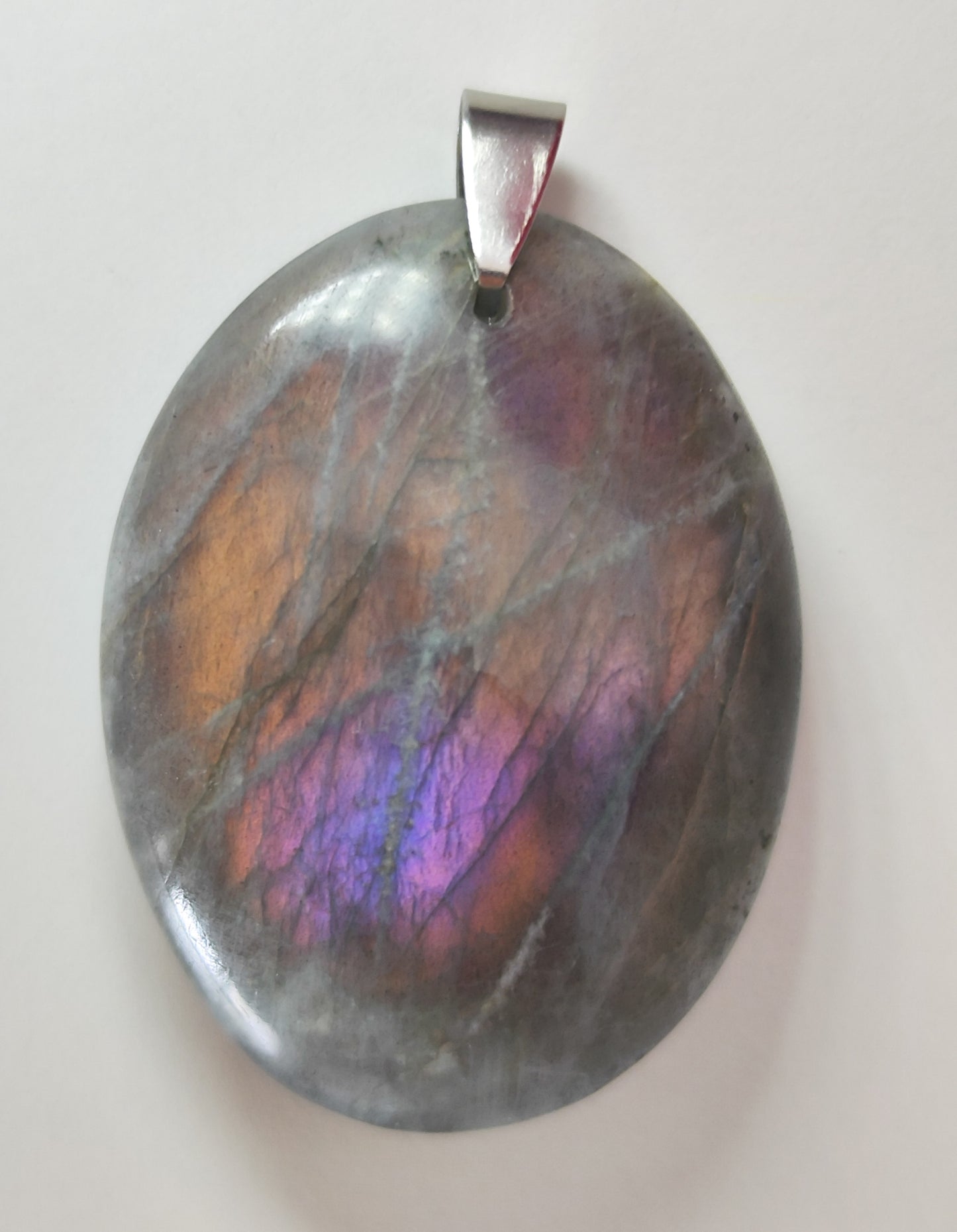 Pendentif Labradorite violette