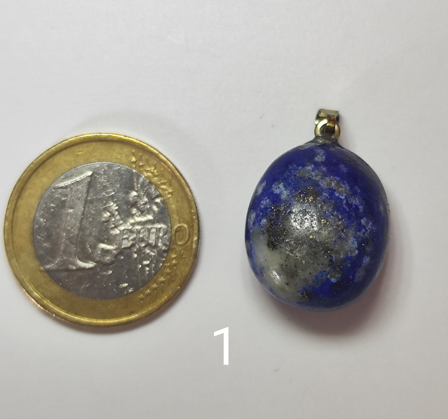 Pendentif pierre roulée Lapis Lazuli