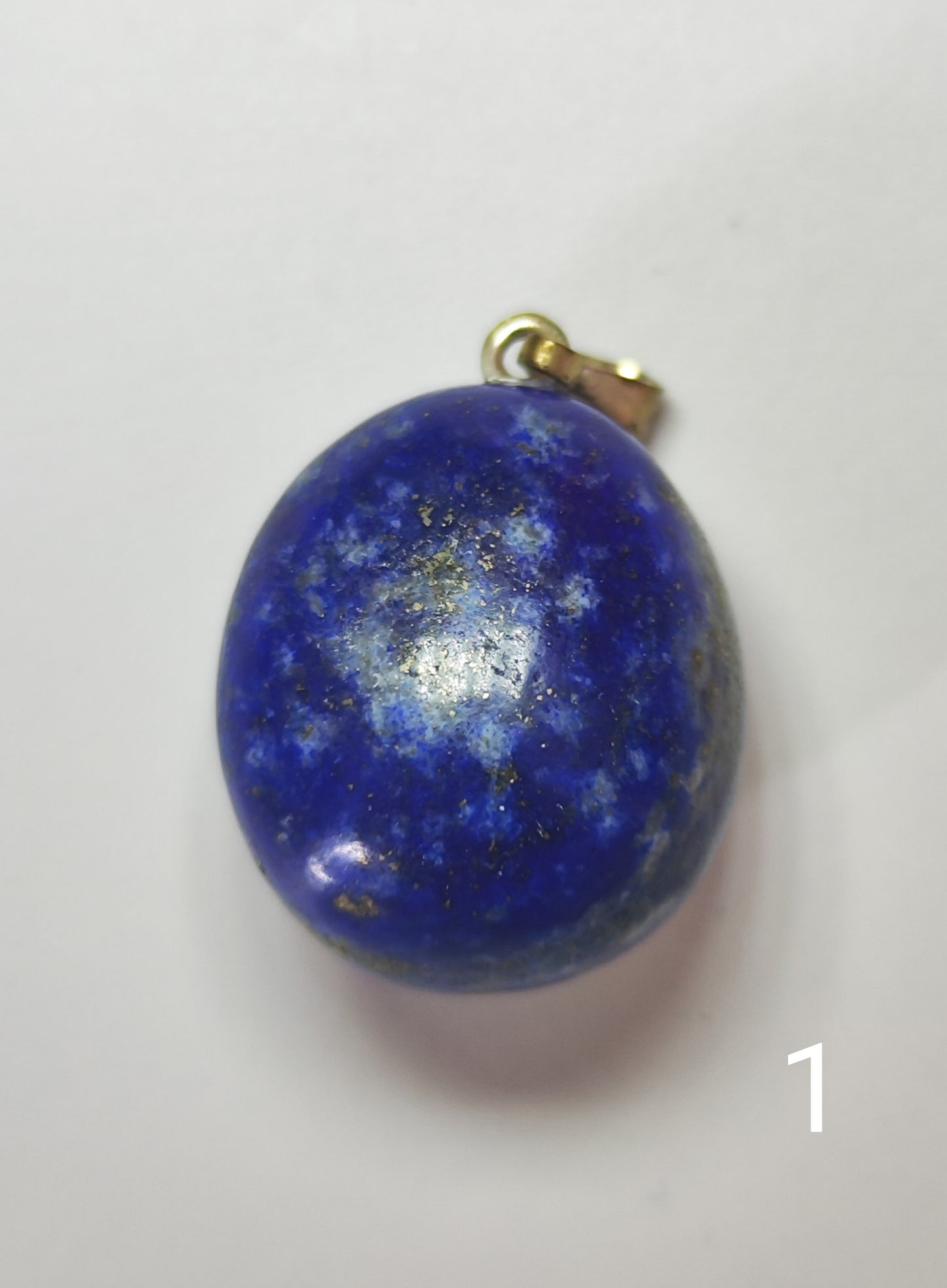 Pendentif pierre roulée Lapis Lazuli