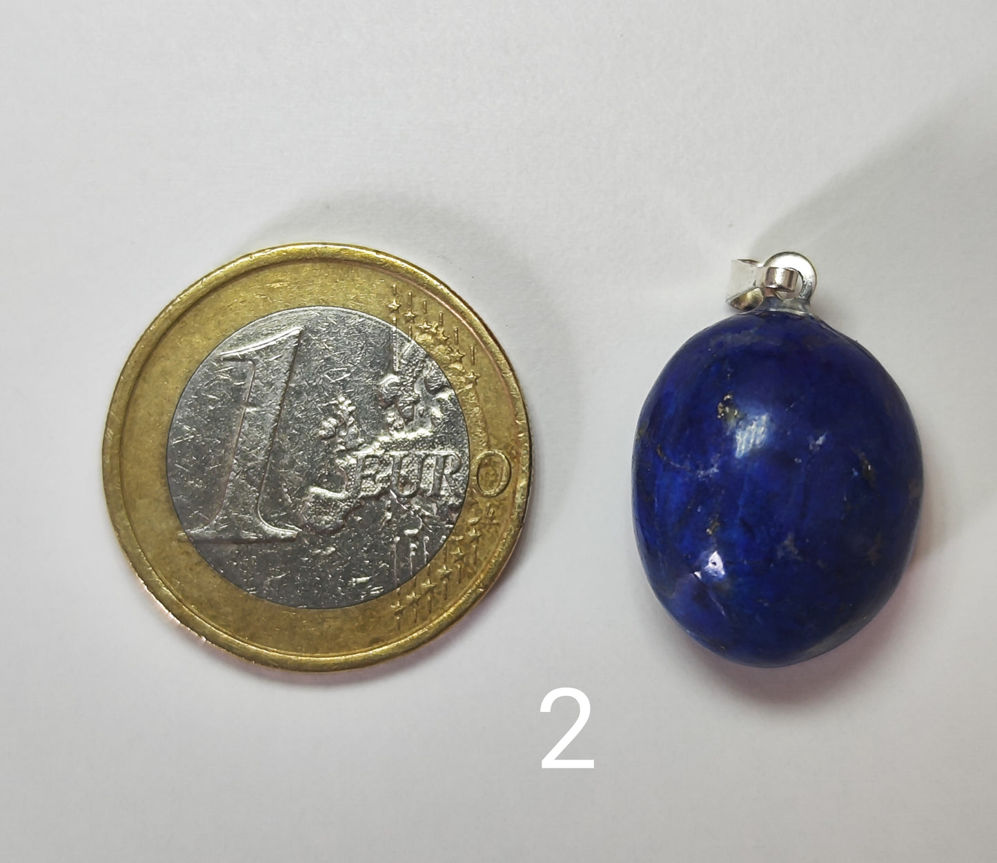 Pendentif pierre roulée Lapis Lazuli