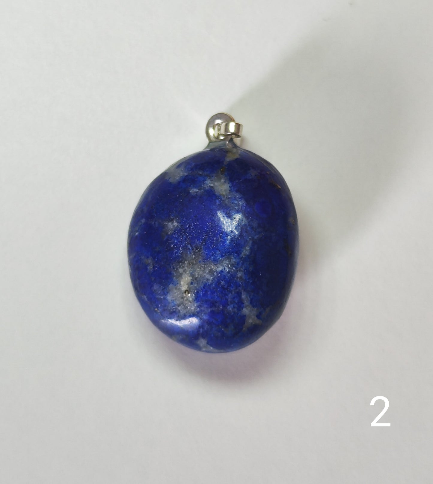 Pendentif pierre roulée Lapis Lazuli