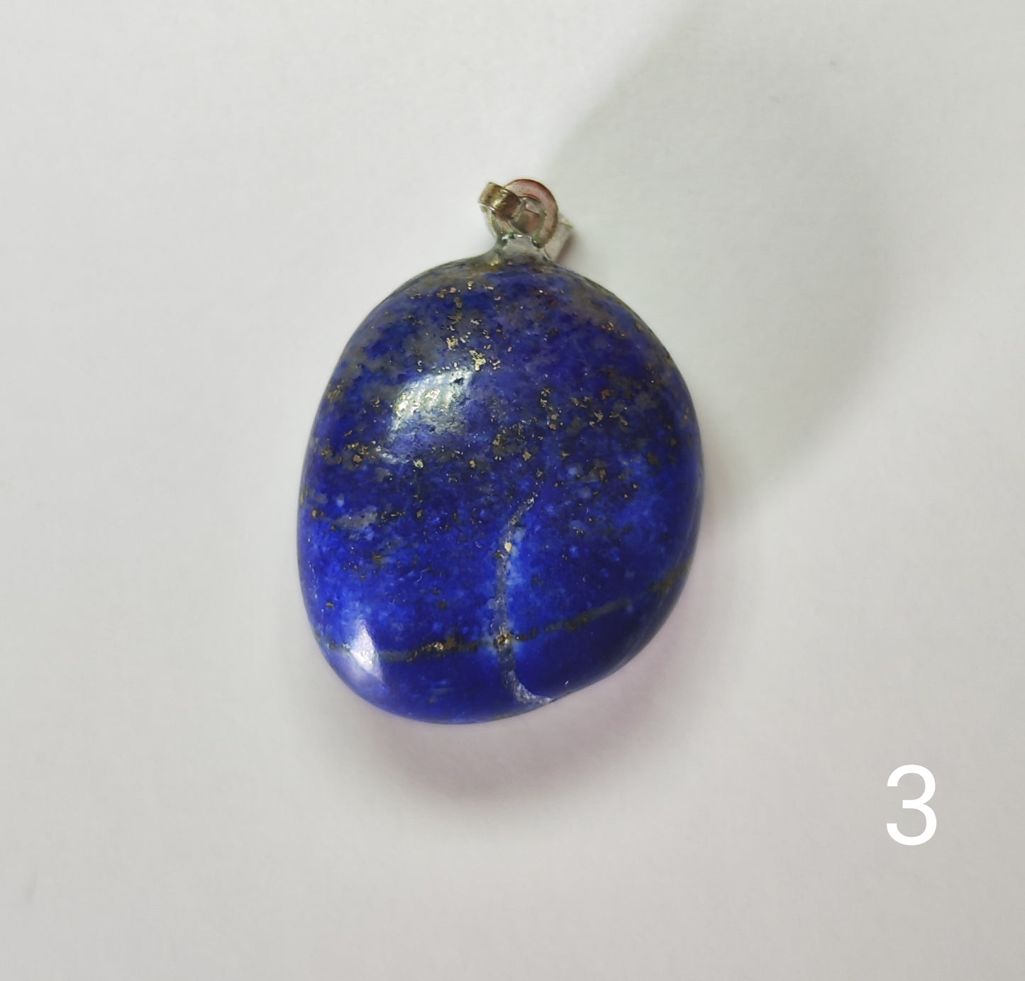 Pendentif pierre roulée Lapis Lazuli