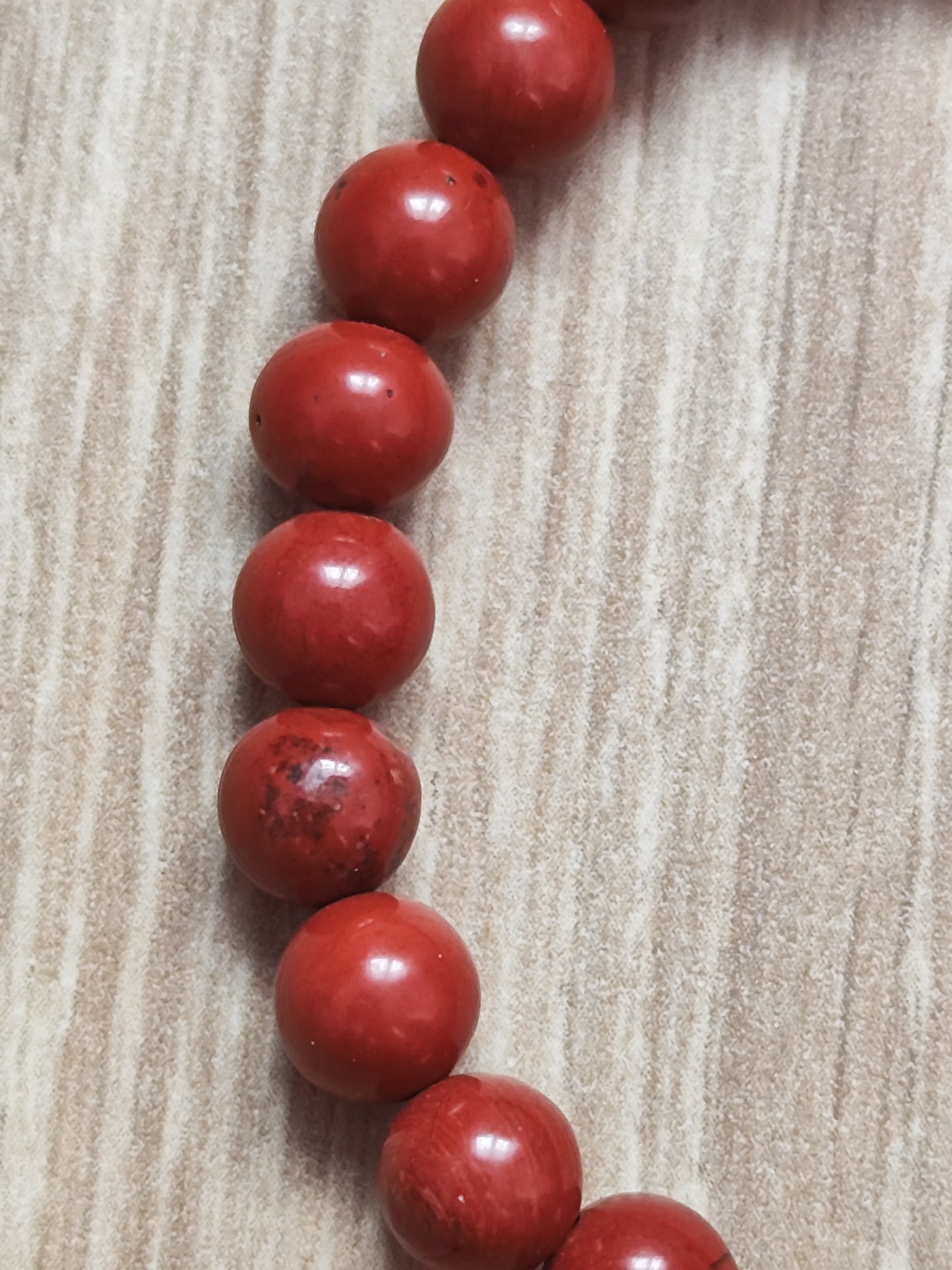 Jaspe rouge 6 mm