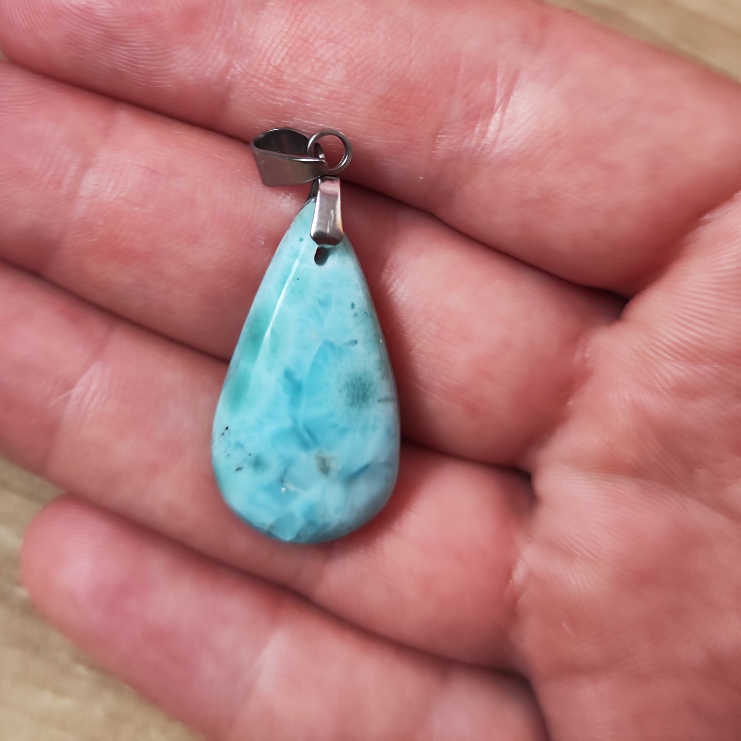 Pendentif en Larimar