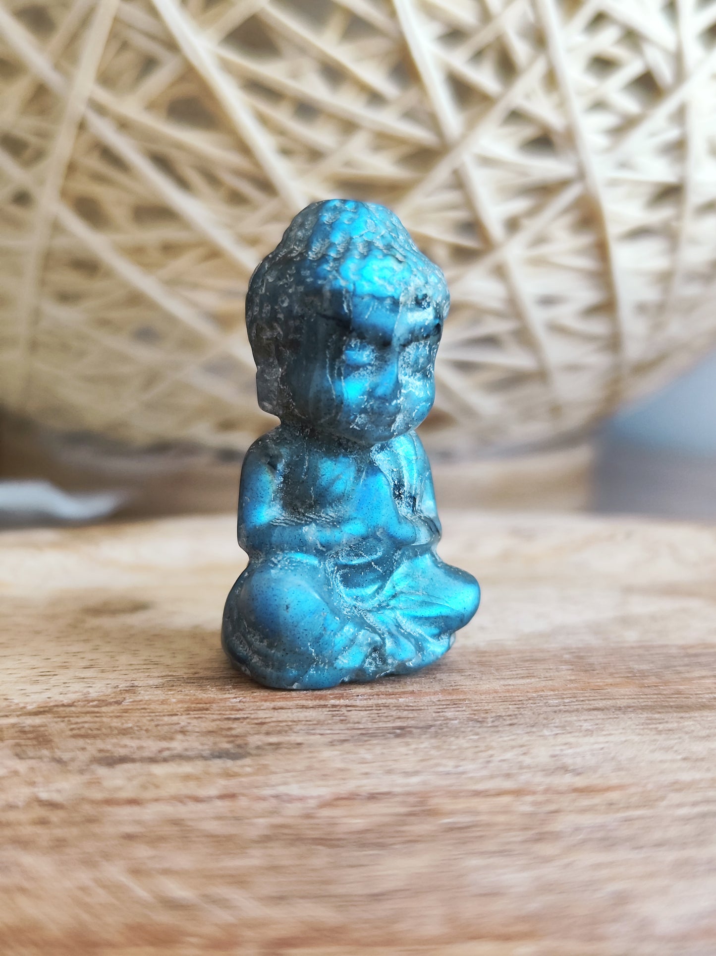 Bouddha en Labradorite